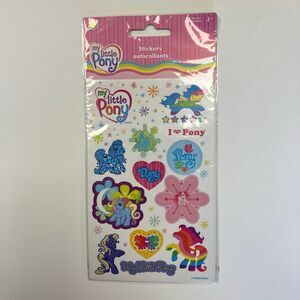 My Little Pony 2 Sticker Sheets 2003 Sandylion Vintage Acid Free